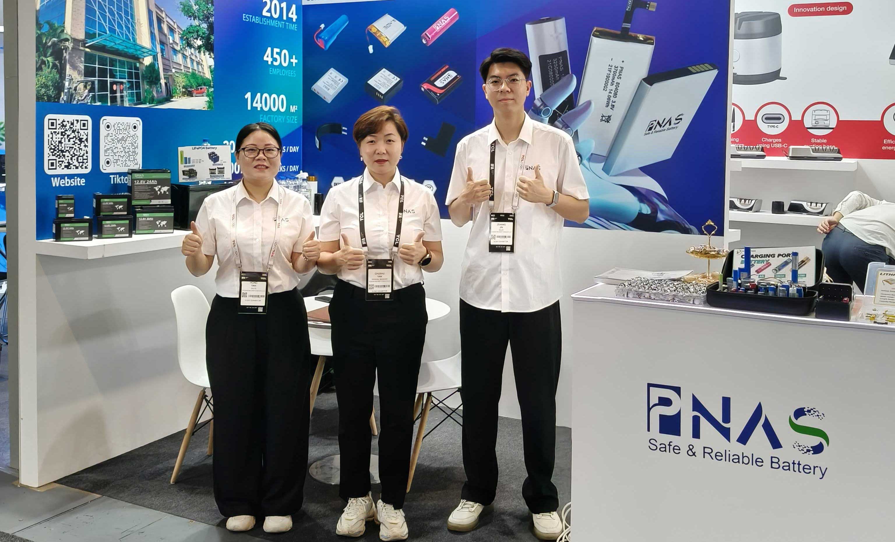 我司亮相柏林電子展，鋰電產(chǎn)品精彩展出